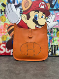 Hermes Orange Shoulder Bag