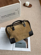 Loewe Alcantara Satchel