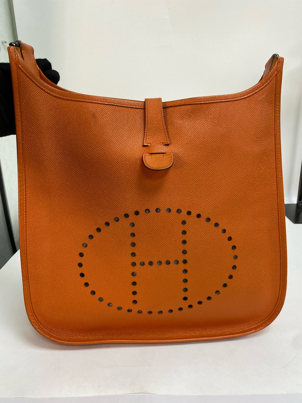 Hermes Orange Shoulder Bag