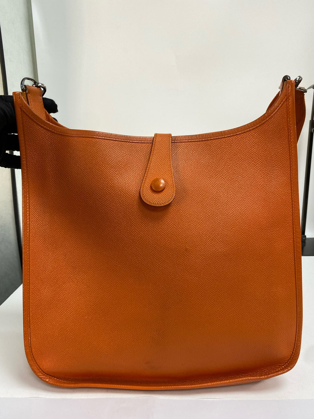 Hermes Orange Shoulder Bag
