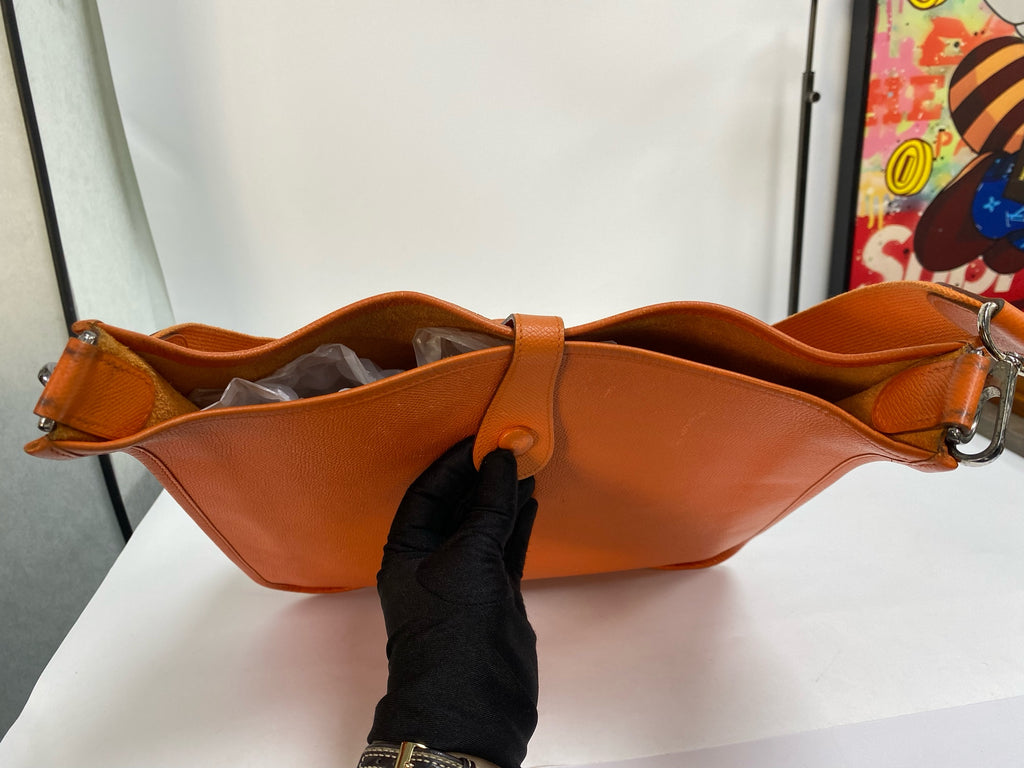 Hermes Orange Shoulder Bag