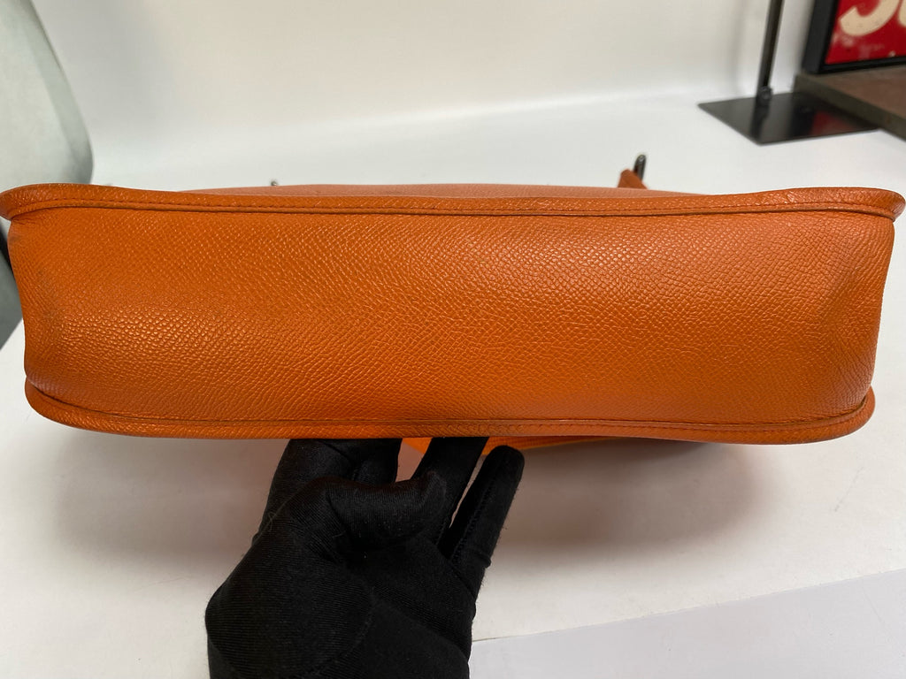 Hermes Orange Shoulder Bag