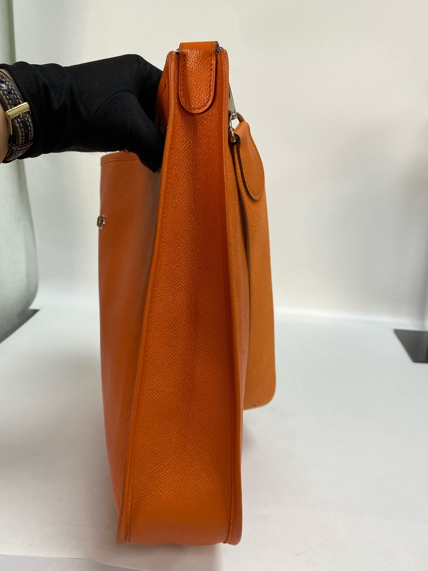 Hermes Orange Shoulder Bag