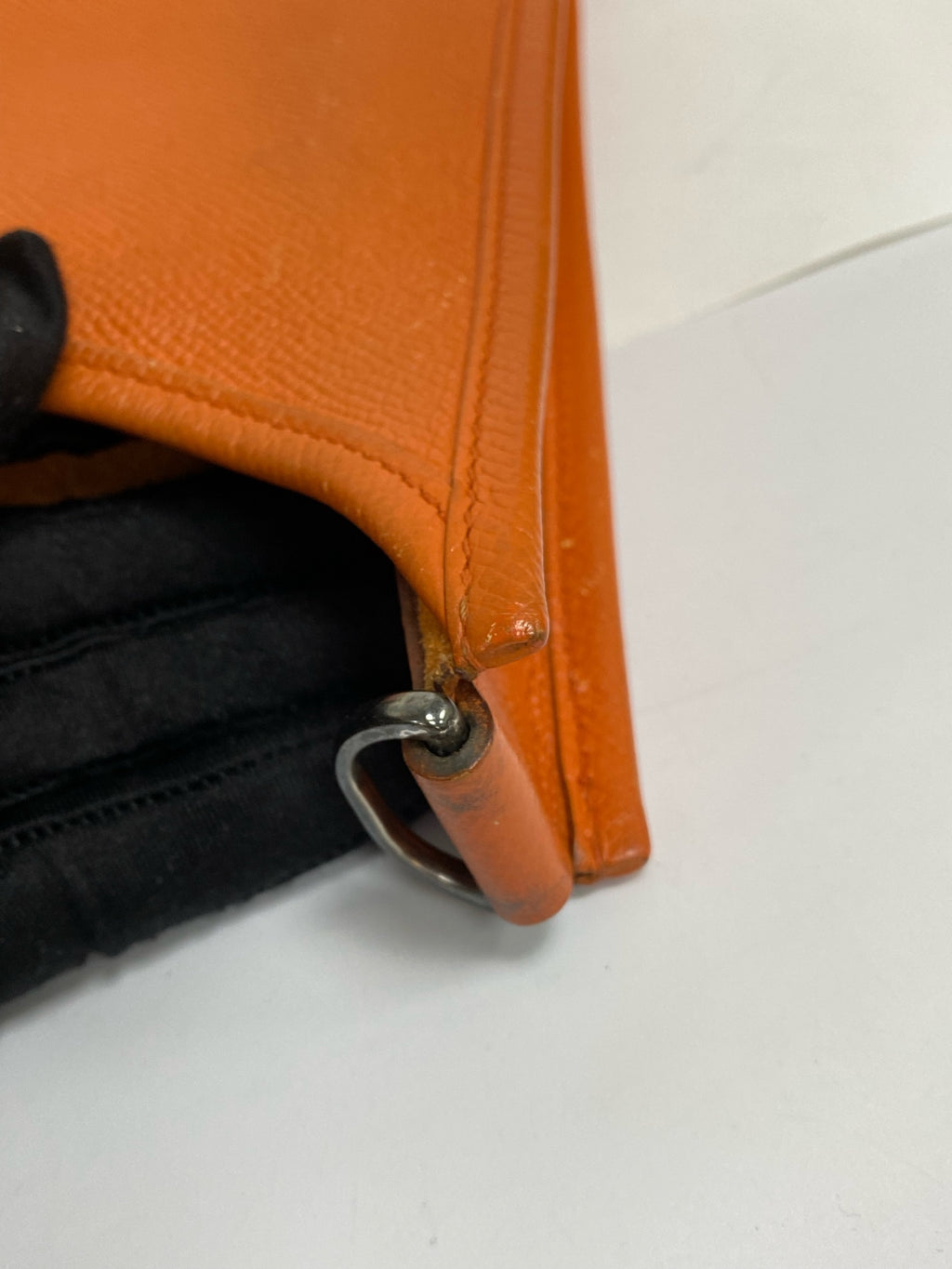 Hermes Orange Shoulder Bag