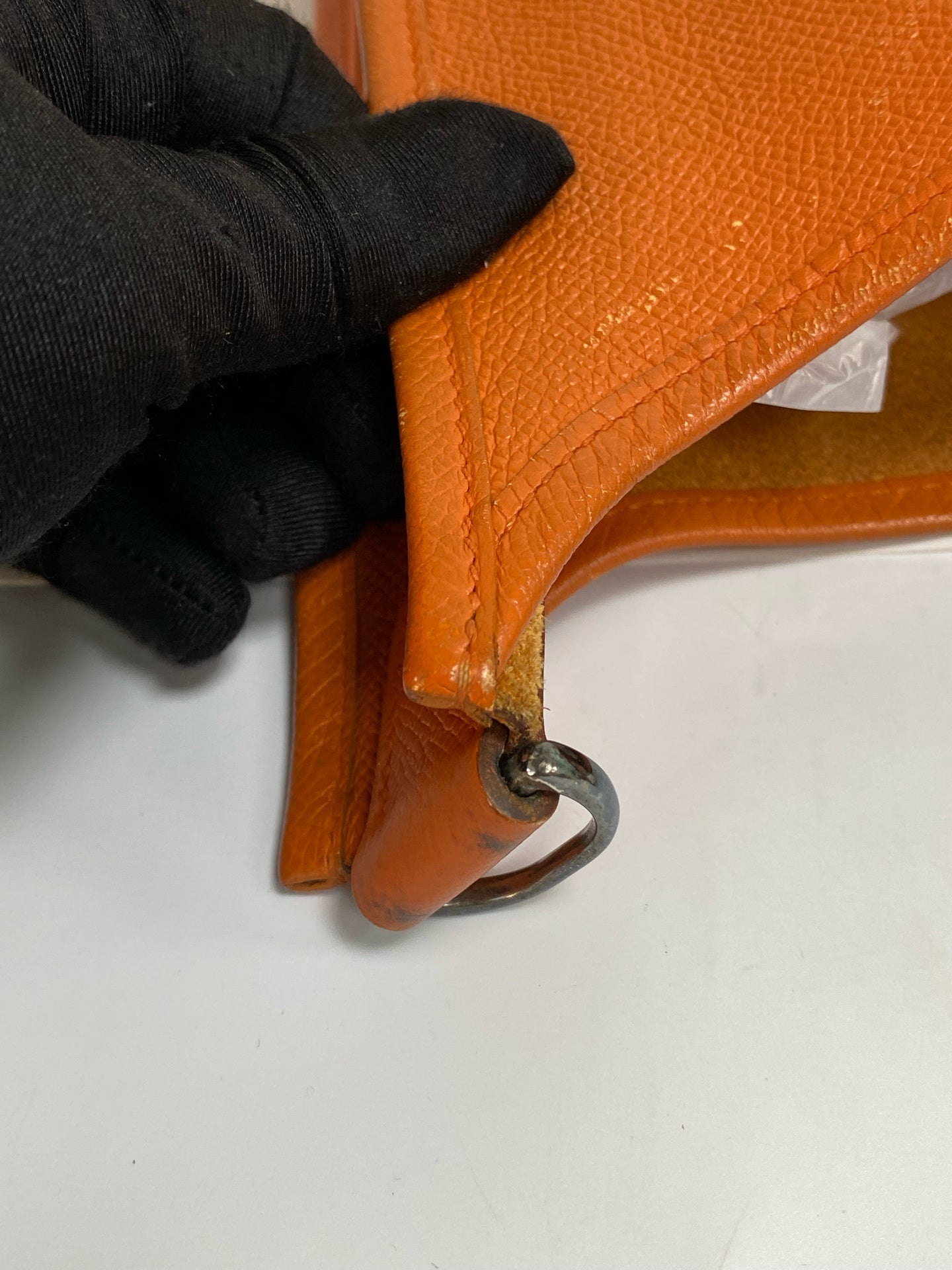 Hermes Orange Shoulder Bag