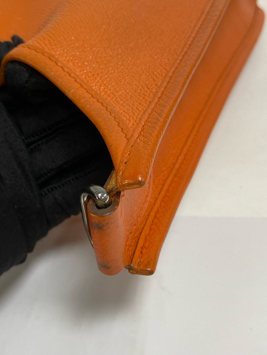 Hermes Orange Shoulder Bag