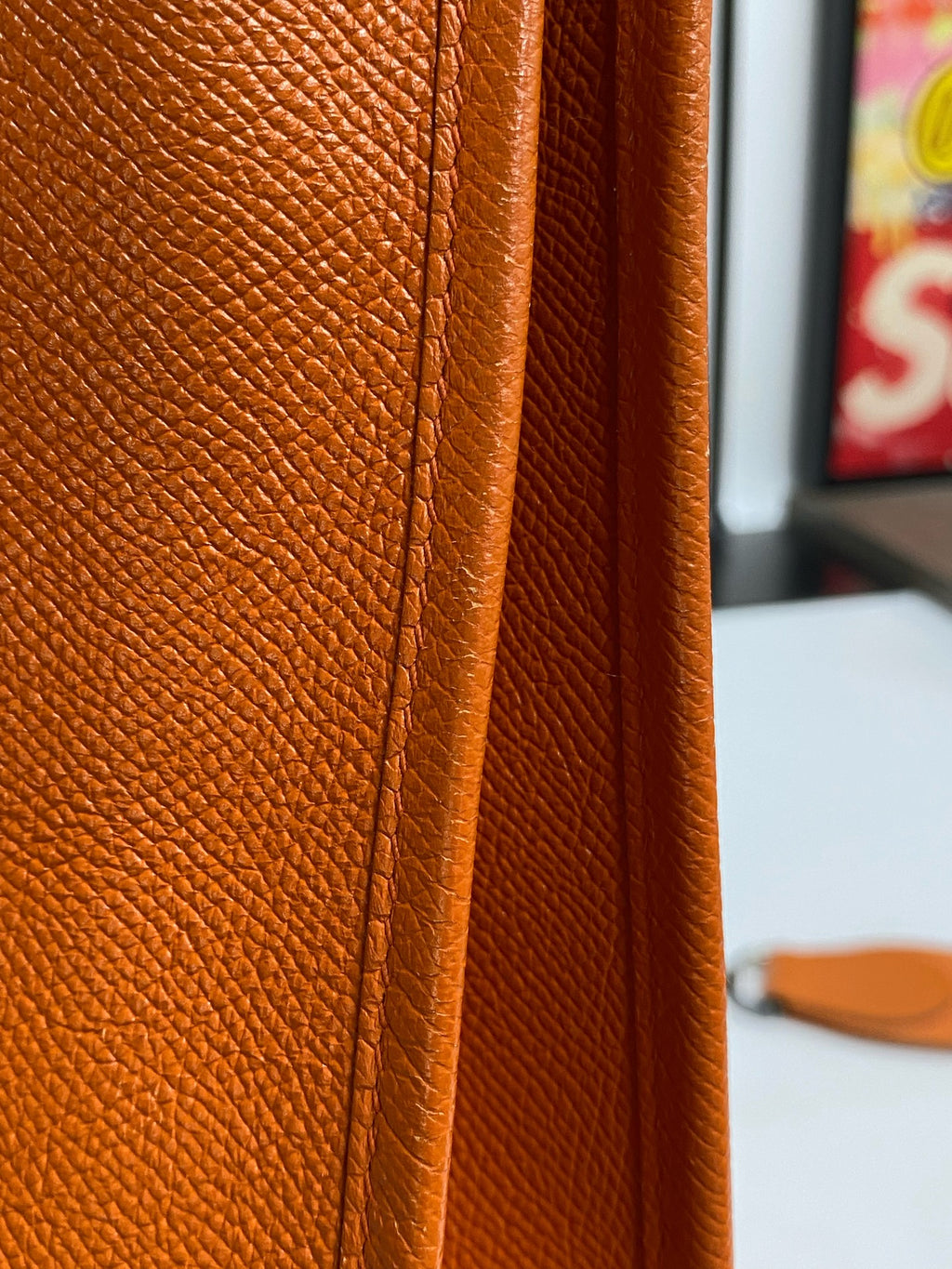 Hermes Orange Shoulder Bag