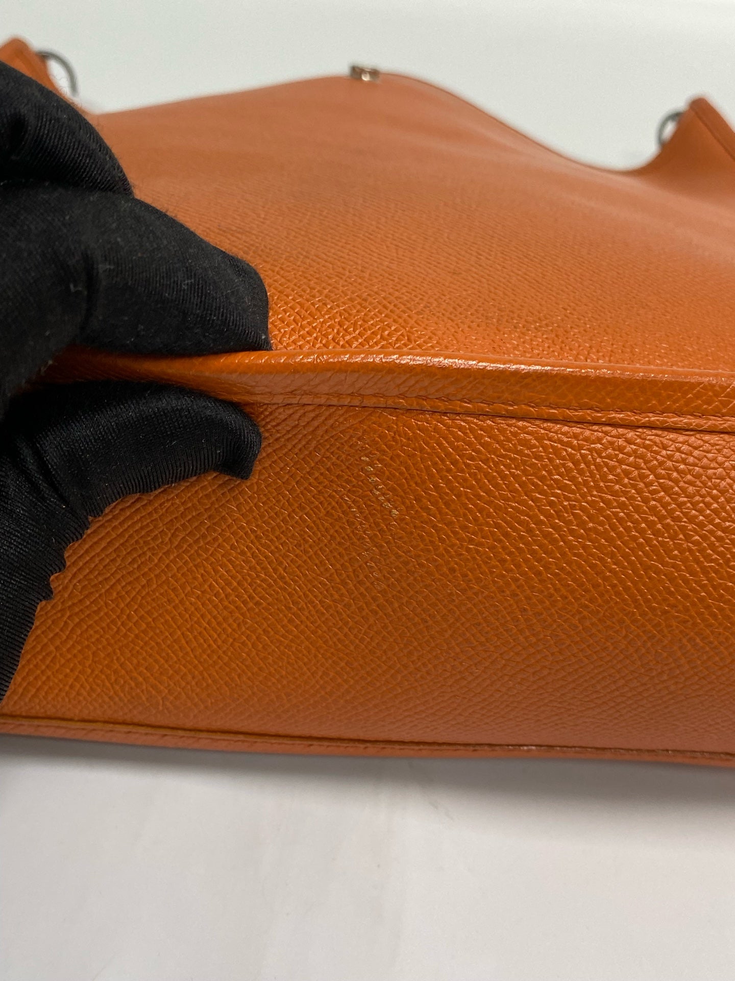 Hermes Orange Shoulder Bag