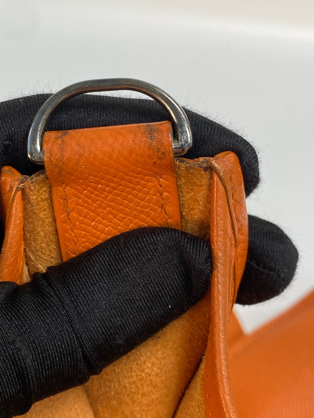 Hermes Orange Shoulder Bag