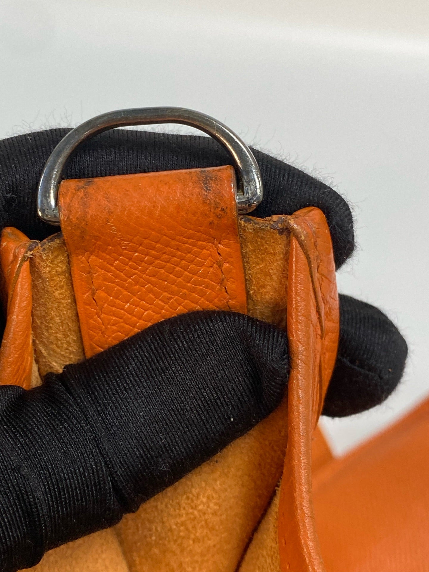 Hermes Orange Shoulder Bag