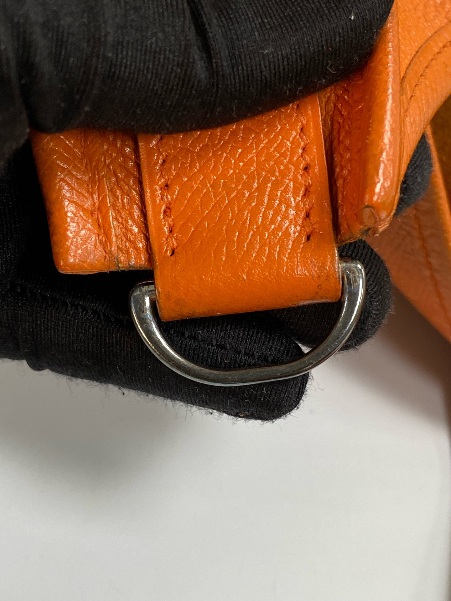 Hermes Orange Shoulder Bag