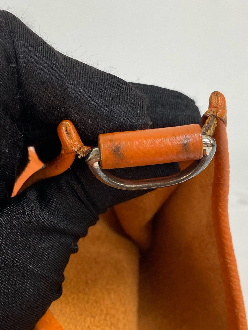 Hermes Orange Shoulder Bag