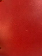 Burberry Canvas Red Bucket & Drawstring Bag