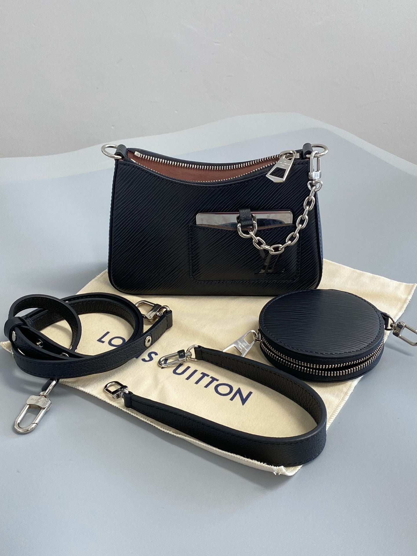 Louis Vuitton Marellini Black M20998