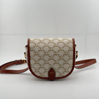 Celine FOLCO Medium Logo-Print Handbag Crossbody 191502BZJ.01BC