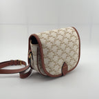 Celine FOLCO Medium Logo-Print Handbag Crossbody 191502BZJ.01BC