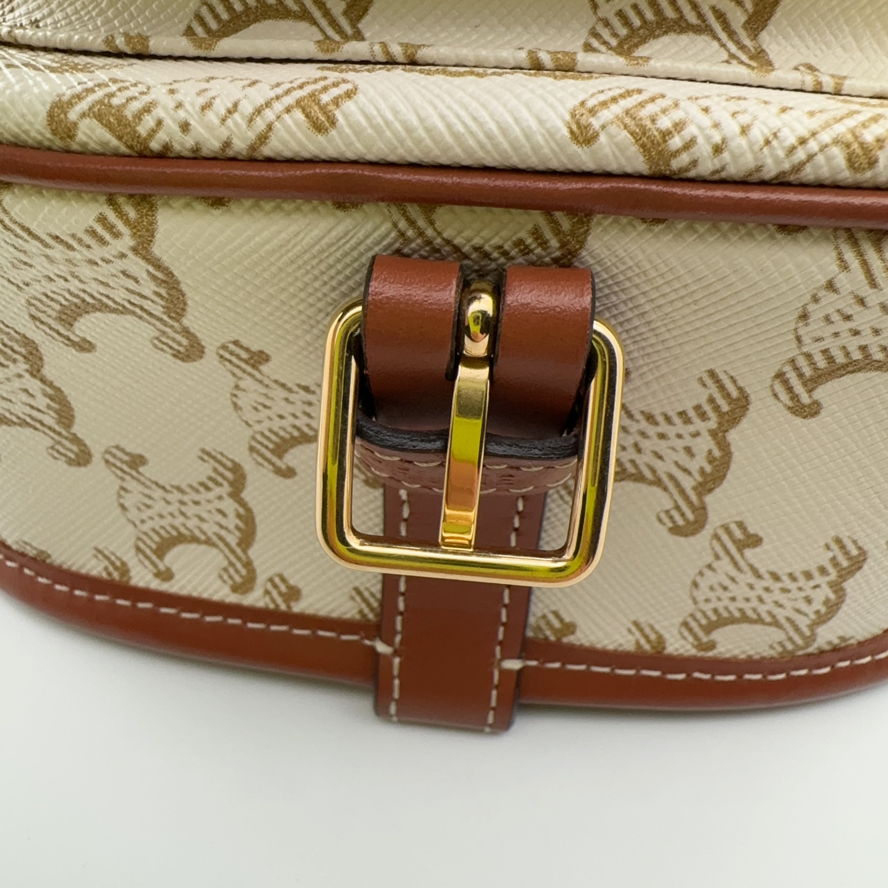 Celine FOLCO Medium Logo-Print Handbag Crossbody 191502BZJ.01BC