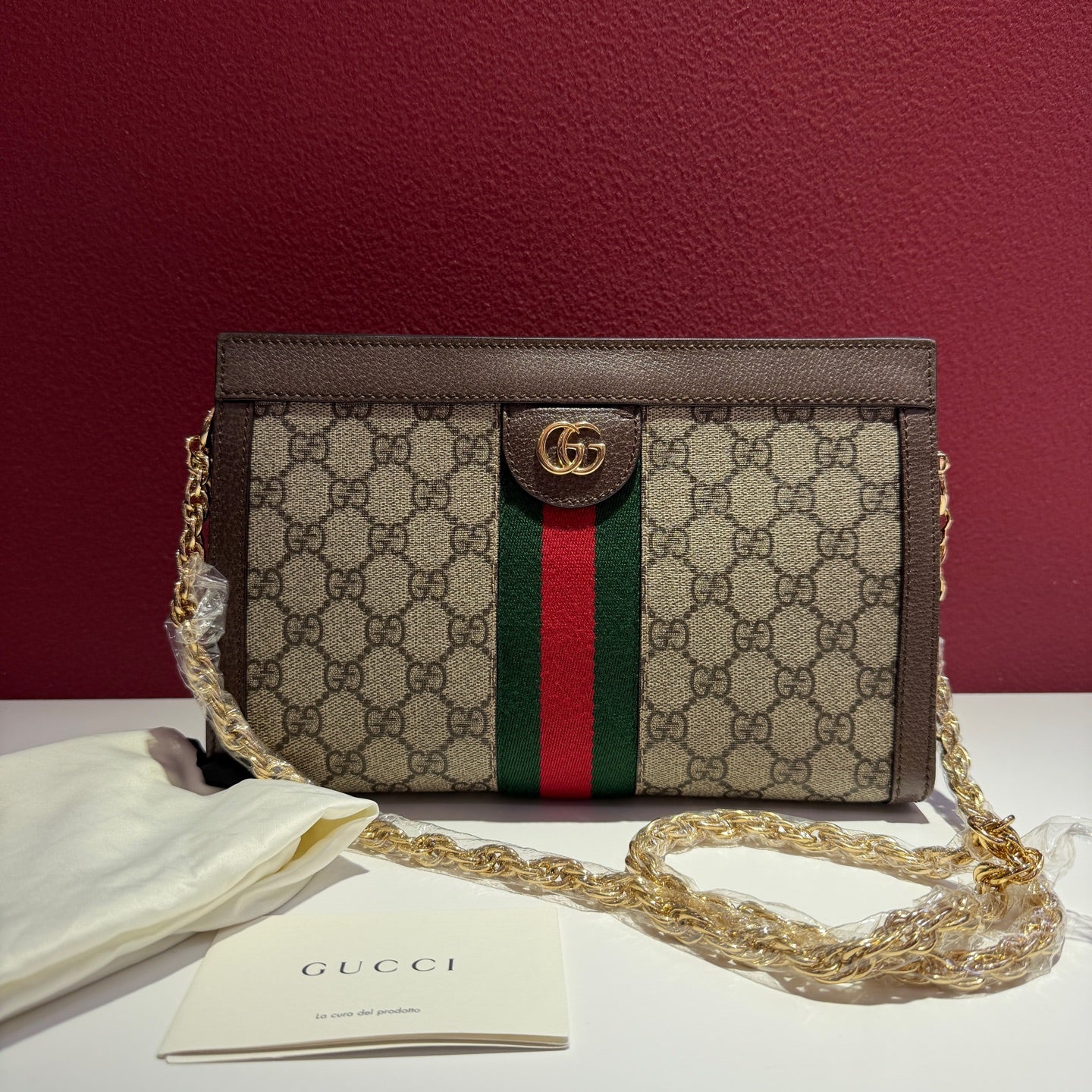 Gucci Ophidia Collection Canvas Beige 503877 K05NG 8745