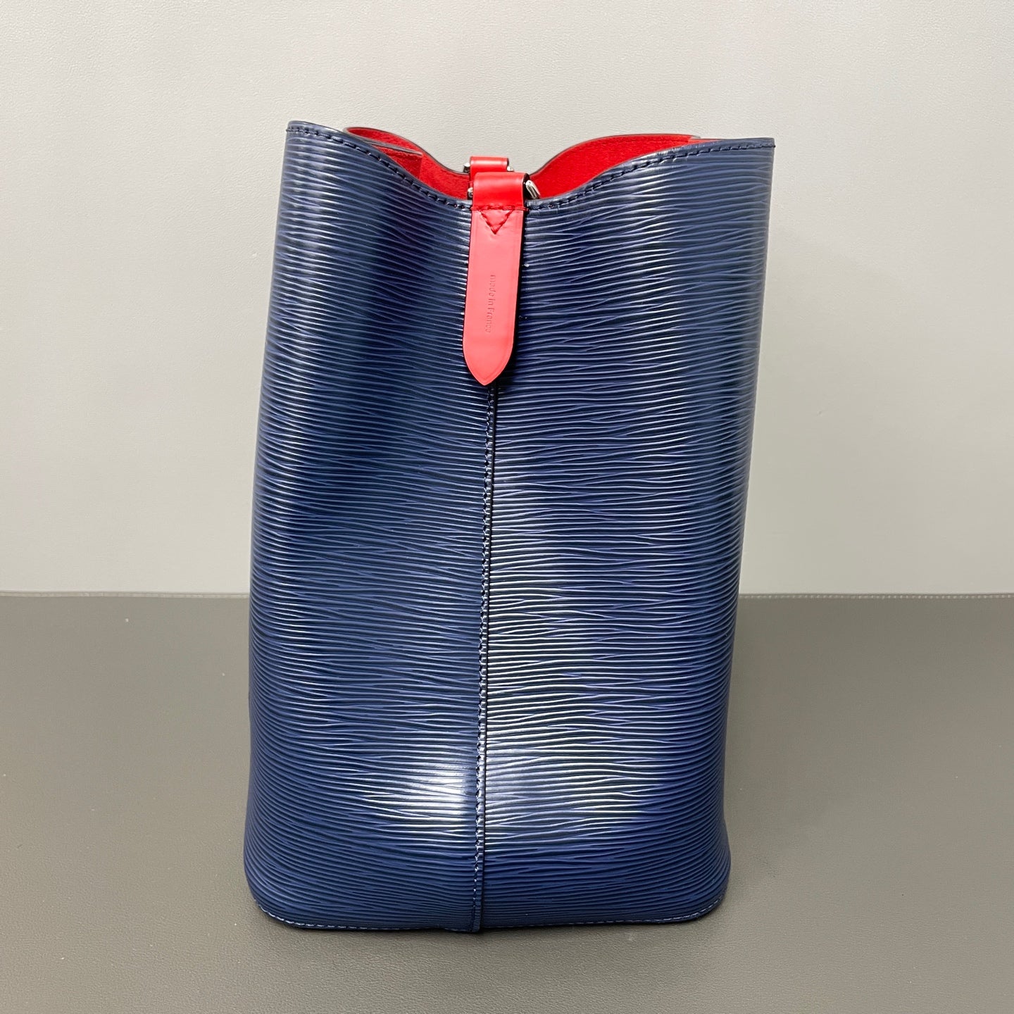 Louis Vuitton Blue Bucket & Drawstring Bag