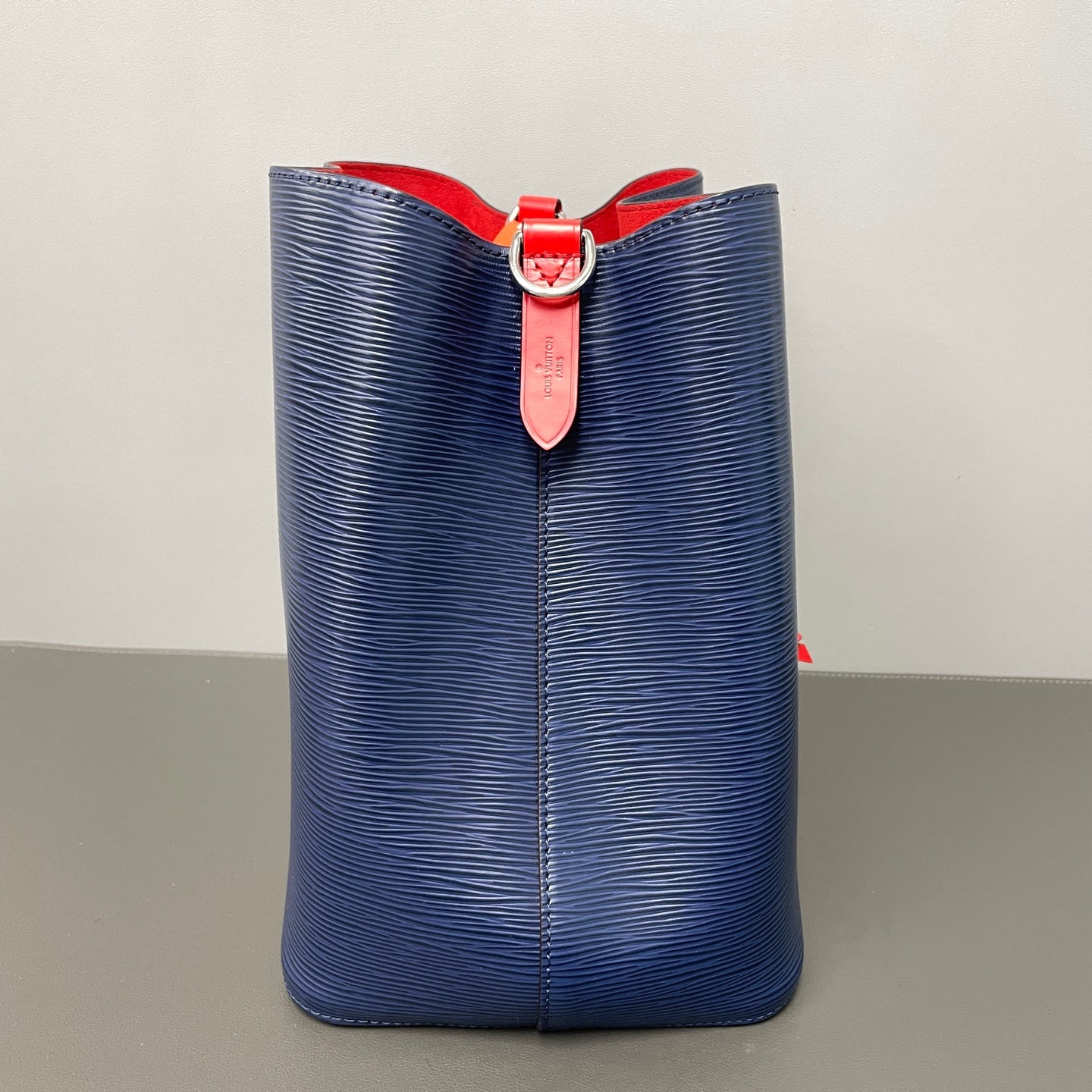 Louis Vuitton Blue Bucket & Drawstring Bag