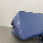 Louis Vuitton Blue Bucket & Drawstring Bag