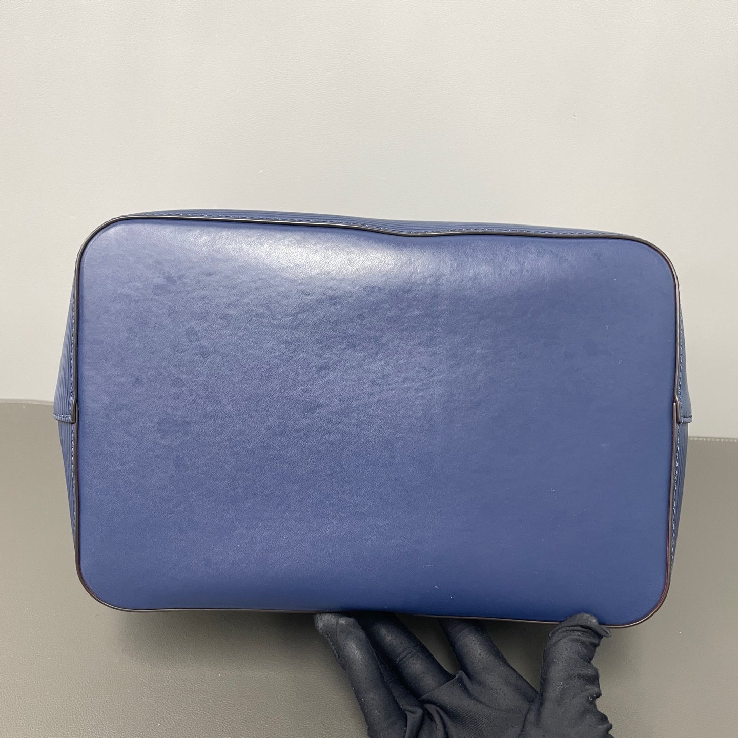 Louis Vuitton Blue Bucket & Drawstring Bag