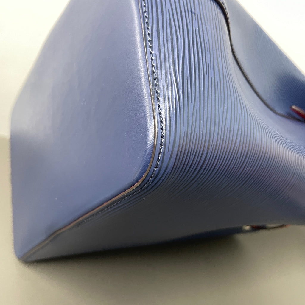 Louis Vuitton Blue Bucket & Drawstring Bag