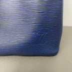 Louis Vuitton Blue Bucket & Drawstring Bag
