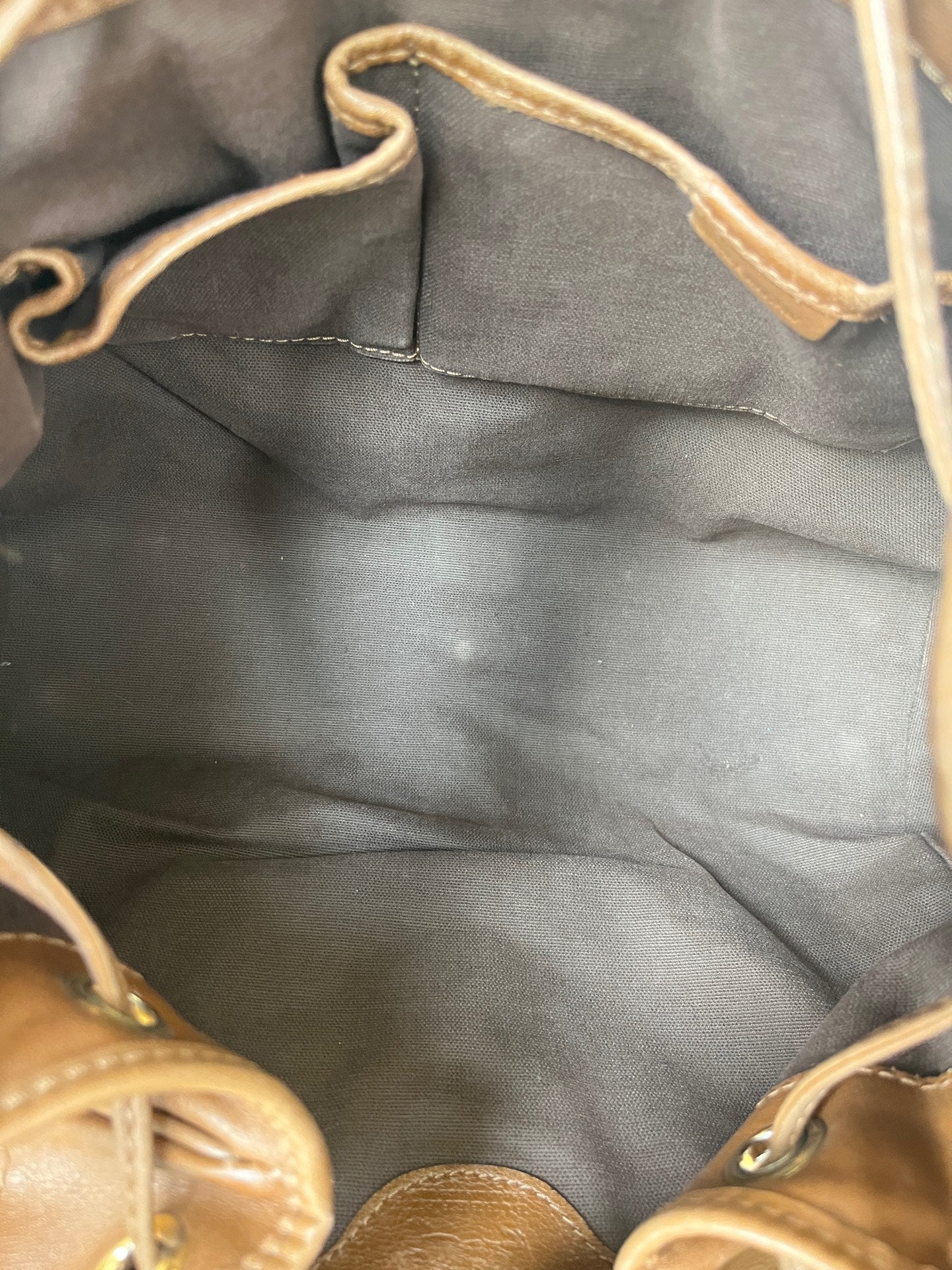 Burberry Leather Bucket & Drawstring Bag
