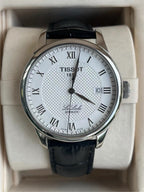 Tissot Classic White Automatic (self-winding) watch 39.3 millimeters T41.1.423.53