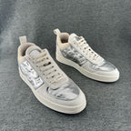Louis Vuitton Metal Silver Skate shoes