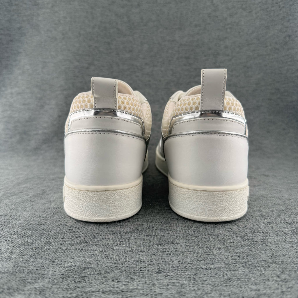 Louis Vuitton Metal Silver Skate shoes