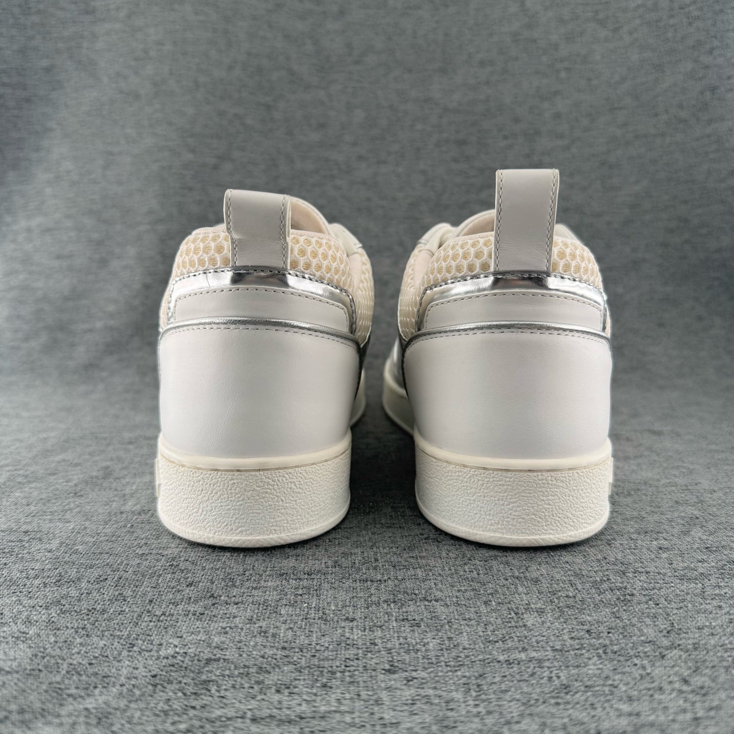 Louis Vuitton Metal Silver Skate shoes