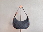 Celine AVA logo-print handbag Canvas Brown 193952BZJ.04LU
