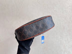 Celine AVA logo-print handbag Canvas Brown 193952BZJ.04LU