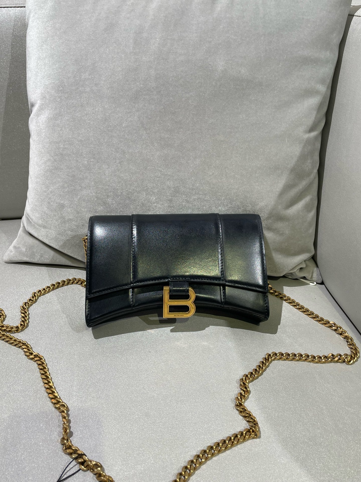 Balenciaga HOURGLASS Black 6560501QJ4M1000