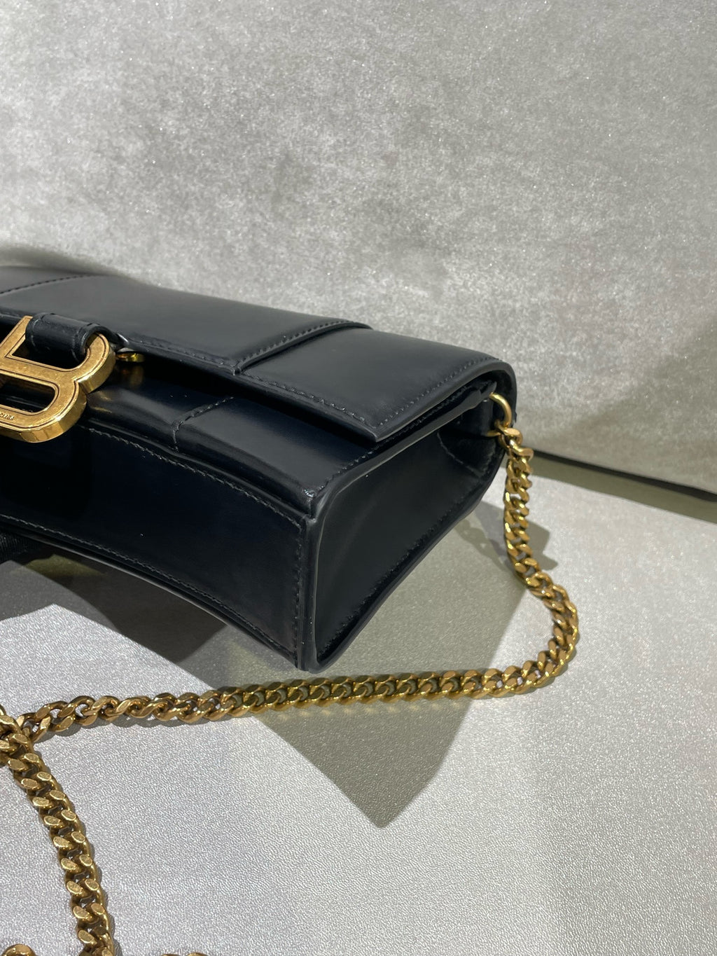 Balenciaga HOURGLASS Black 6560501QJ4M1000