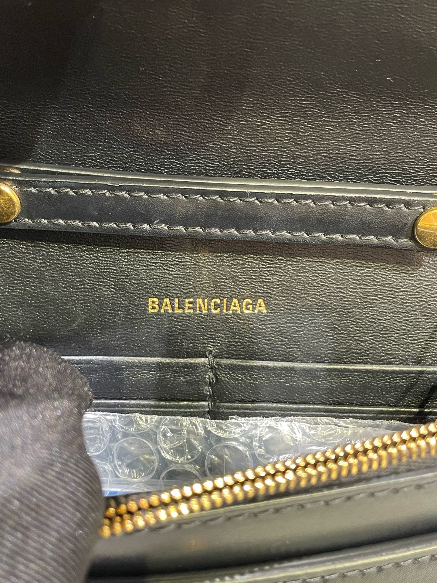 Balenciaga HOURGLASS Black 6560501QJ4M1000