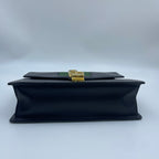 Gucci SYLVIE Metal Blue Satchel 524405-CVLEG-8638