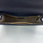 Gucci SYLVIE Metal Blue Satchel 524405-CVLEG-8638