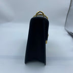 Gucci SYLVIE Metal Blue Satchel 524405-CVLEG-8638