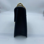 Gucci SYLVIE Metal Blue Satchel 524405-CVLEG-8638