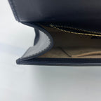 Gucci SYLVIE Metal Blue Satchel 524405-CVLEG-8638