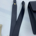 Gucci SYLVIE Metal Blue Satchel 524405-CVLEG-8638
