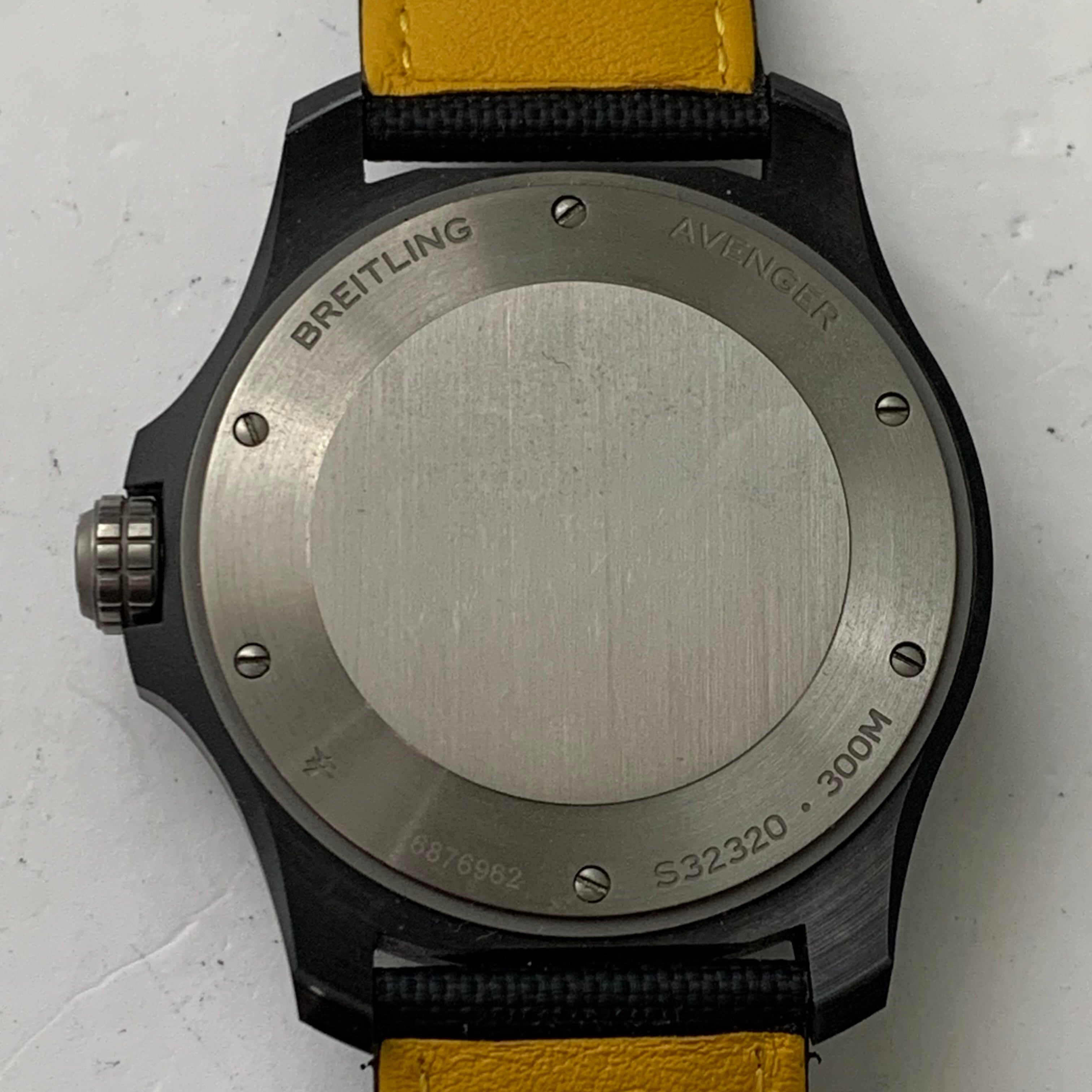 Breitling AvengerAutomaticGMT44NightMission 44 millimeters S32320101B1X1