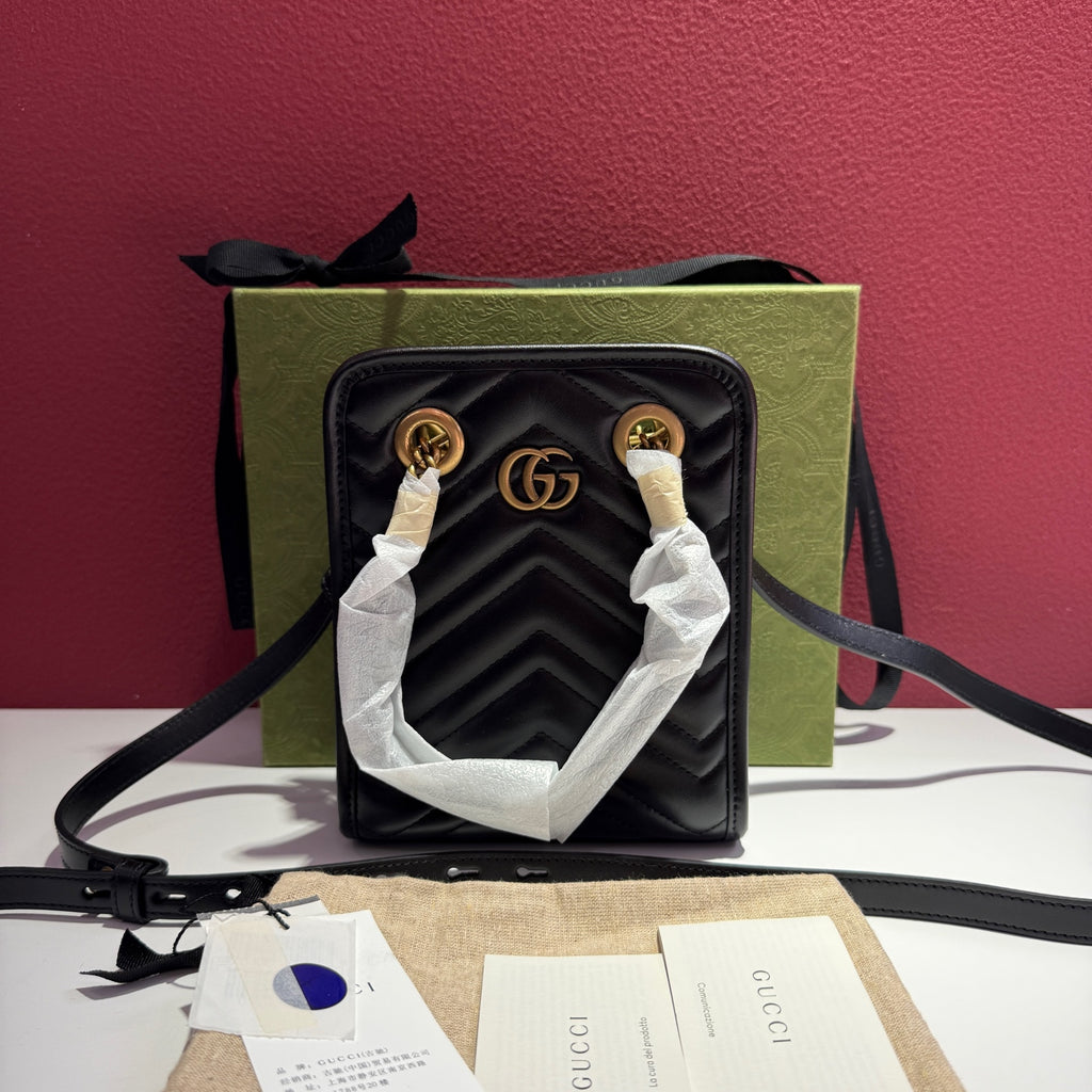 Gucci Metal Black Tote