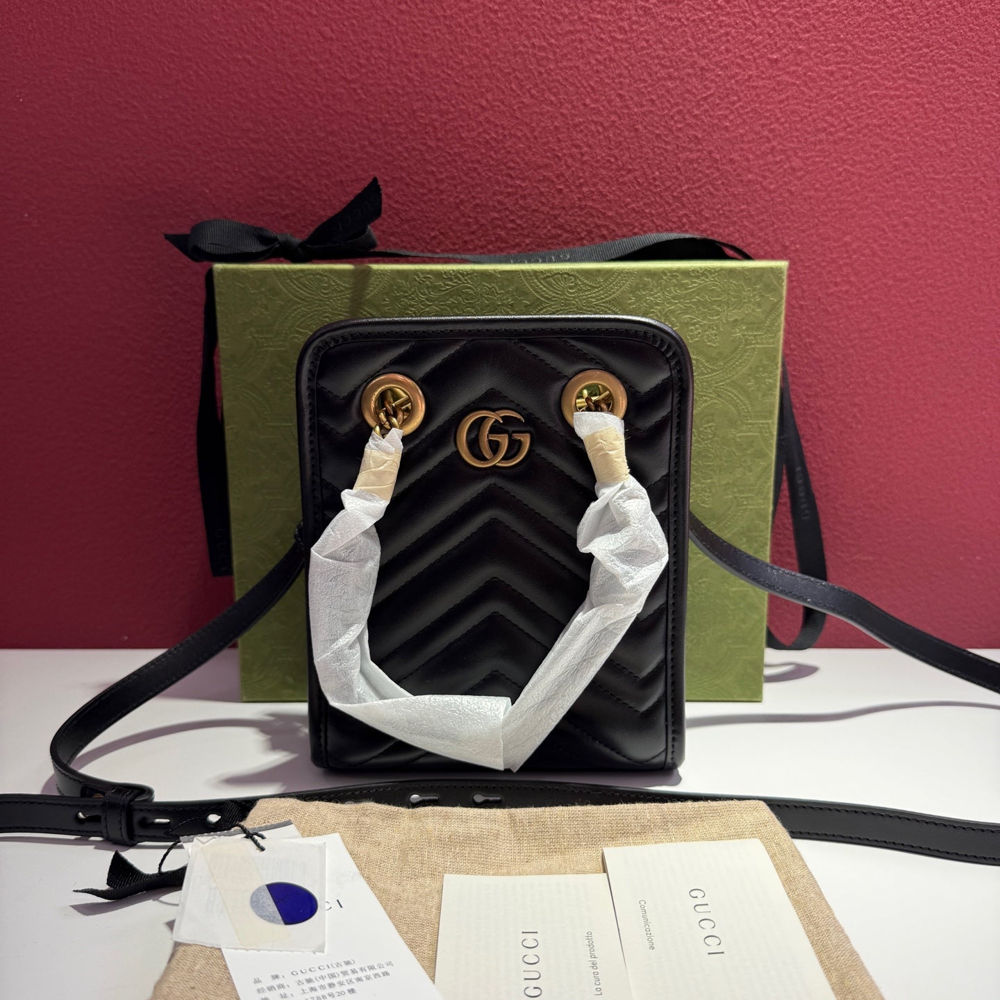 Gucci Metal Black Tote