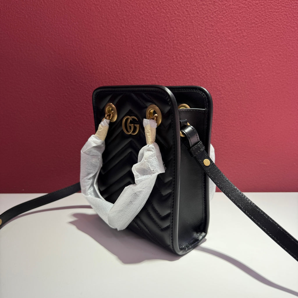 Gucci Metal Black Tote