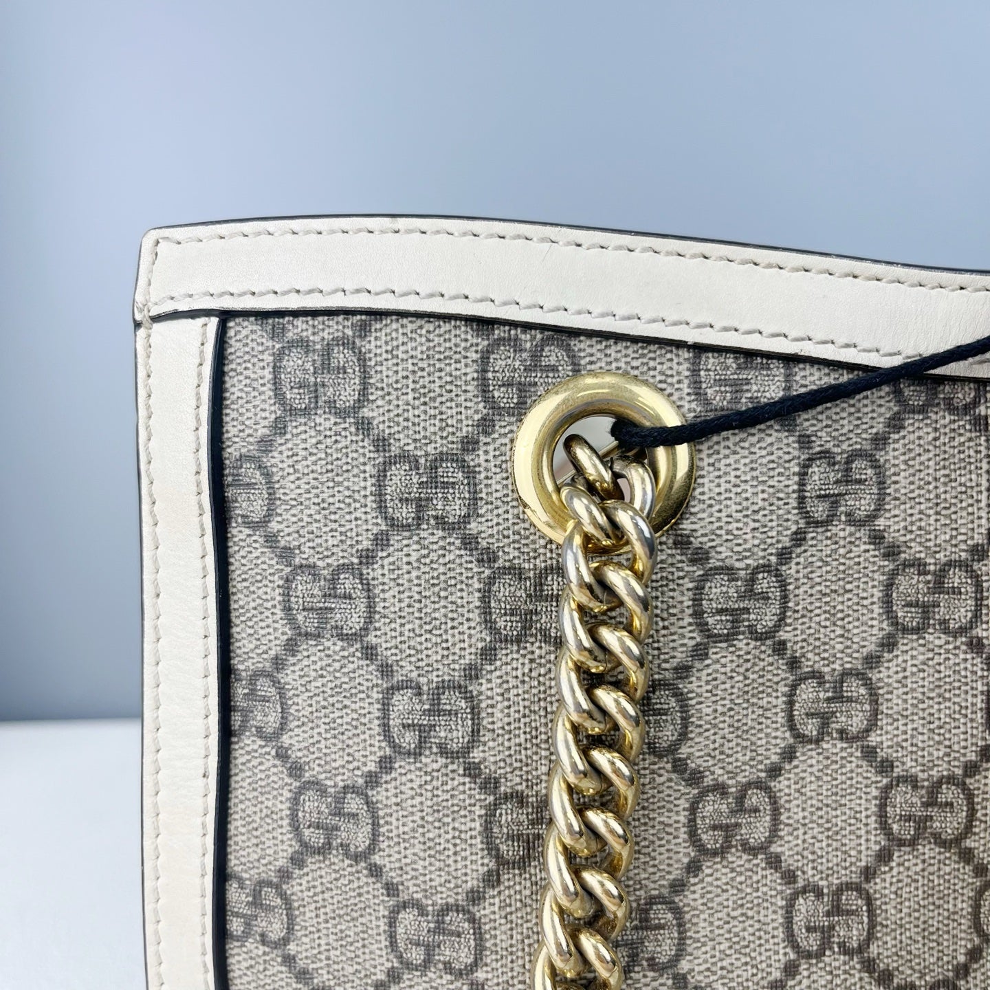 Gucci Padlock Series White 479197 KHNKG 9761