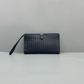 Bottega Veneta Blue Clutch